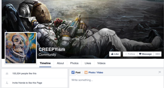 FB لقطة شاشة CREEPYism