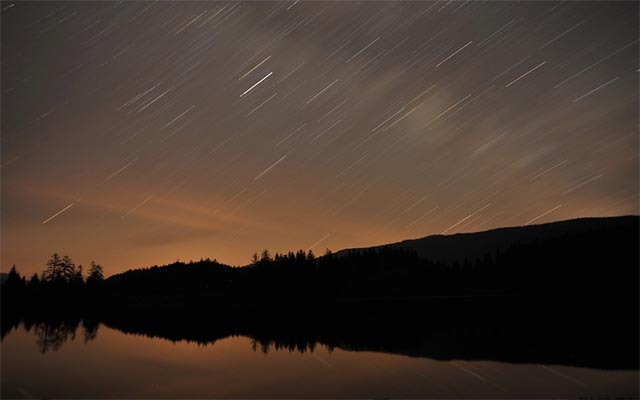 ليلة السماء والتصوير الفوتوغرافي التعرض