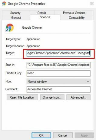 كيفية بدء تشغيل المستعرض الخاص بك في الوضع الخاص عن طريق افتراضي Chrome Incognito e1505852394642