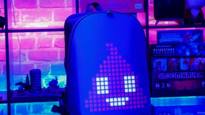 Divoom Pixoo Backpack: Light Up The World (with Pixel Art) Pixoo Backpack Emoji 670x377