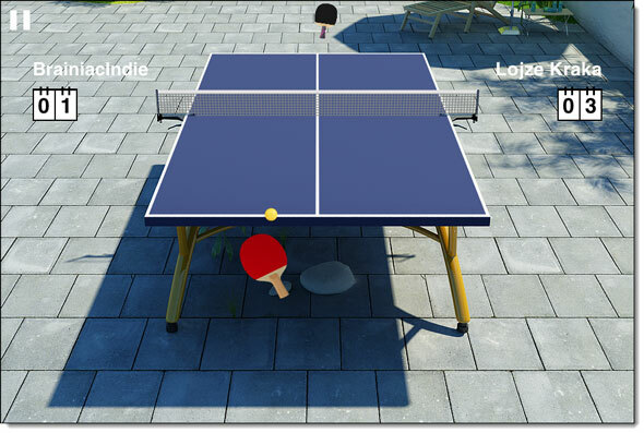 العب معارك ملحمية بينج بونج على Virtual Table Tennis 3 [iPhone] vtt3 09