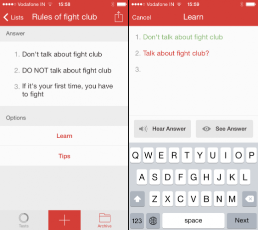 تحسين الذاكرة باستخدام iPhone-Eidetic-Fight-Club-Learn