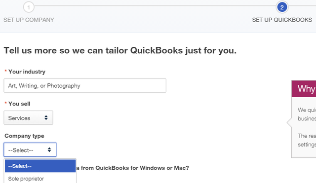 1 QuickBooks Online - أسئلة مخصصة