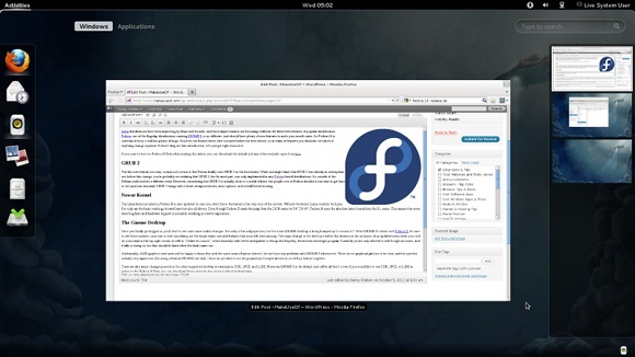 3 أسباب تجعل Gnome Shell أفضل من أنشطة Fedora16 الخاصة بوحدة Ubuntu