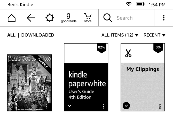 كيفية إعداد واستخدام مكتبة Kindle Paperwhite الخاصة بك 12 Paperwhite