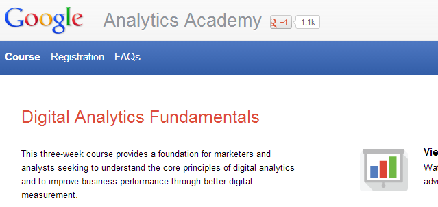 Google Analytics تبدأ أكاديمية Analytics لتعليم الناس حول Google Analytics analyticsacademy