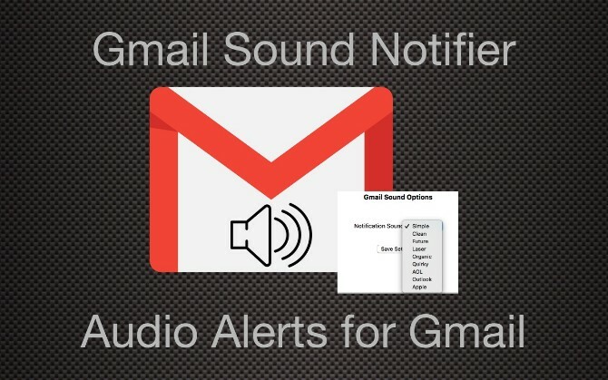 الحصول على إشعار صوتي عندما تتلقى رسالة بريد إلكتروني جديدة في gmail