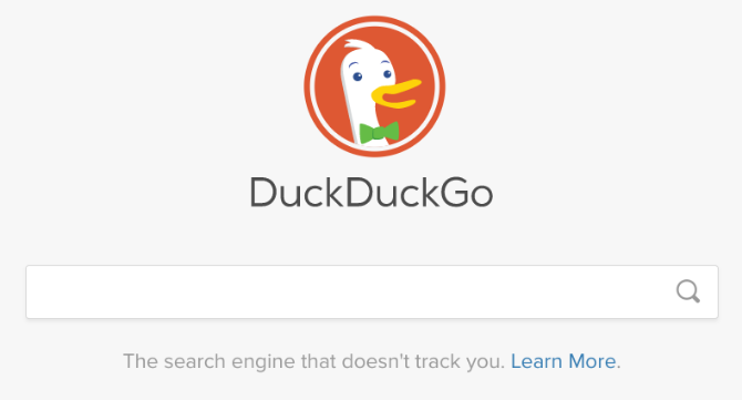 بدائل جوجل - DuckDuckGo