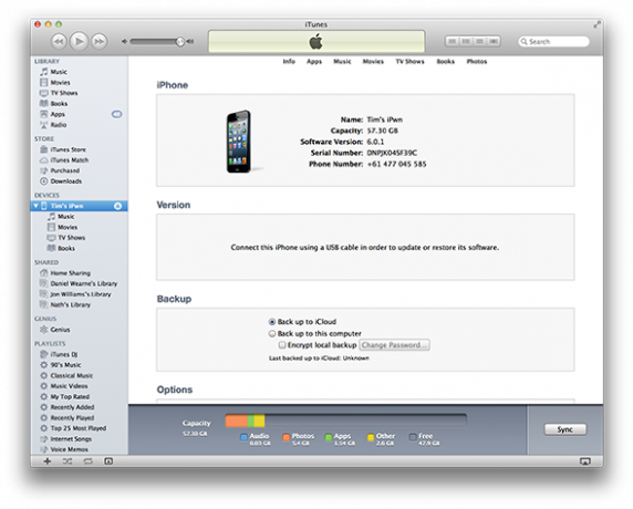هل تم إقران هاتف iPhone الجديد الخاص بك بمكتبة iTunes أخرى؟ لا تزعج حتى الآن itunes ممتلئ