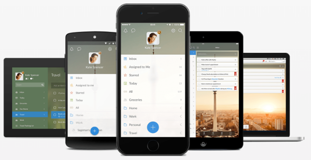 Wunderlist موبايل