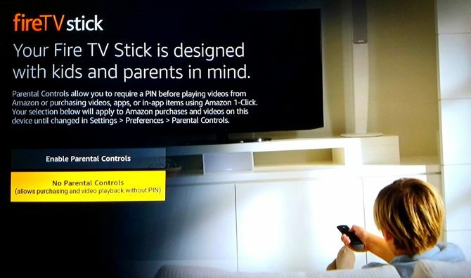 إعداد Amazon Fire TV Stick: تمكين أو تعطيل أدوات الرقابة الأبوية