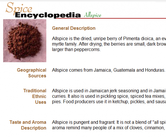 SpiceAdvice: دليل على الإنترنت لاستخدام التوابل spiceadvice2