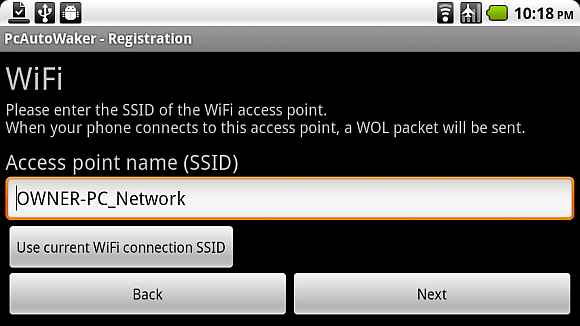 قم بتشغيل جهاز الكمبيوتر الخاص بك باستخدام جهاز Android عبر Wi-Fi [WoW LAN] wake8