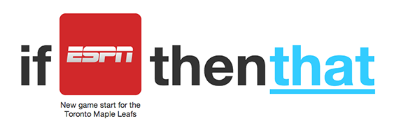 عشرات ifttt الرياضية