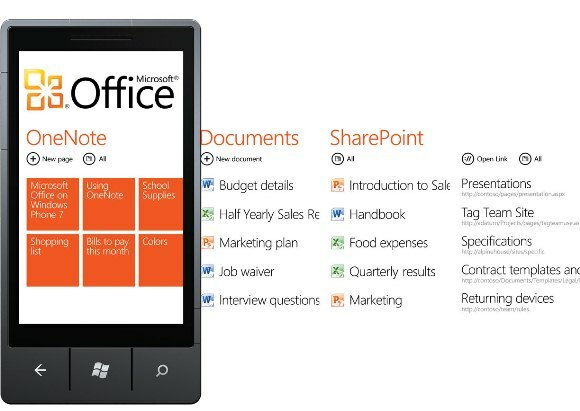 استخدم MIcrosoft Office على Windows Phone