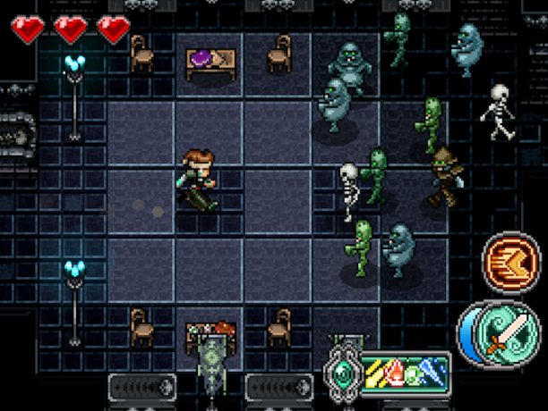 النفوس الضالة ios roguelike
