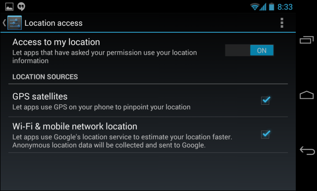 إعدادات android-location-access-settings