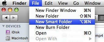 طرق بسيطة لتنظيم ملفاتك في Mac 01 مجلد ذكي جديد