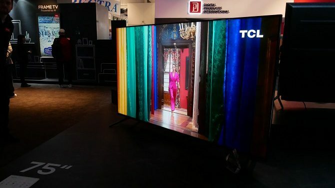 TCL في CES: لماذا تمثل تقنية QLED تهديدًا للهيمنة LG؟ tcl qled 2 670x377