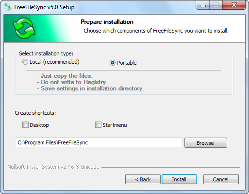هل برنامج FreeFileSync Better Sync أفضل من برنامج Microsoft SyncToy؟ [Windows] لقطة شاشة 011
