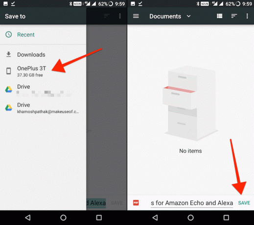 تحويل صفحة الويب إلى PDF في Chrome لنظام Android 1