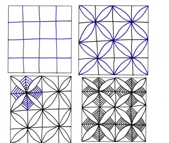 البرنامج التعليمي Zentangle