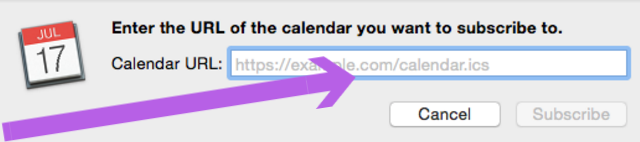 مشاركة تقويم Google مع Apple