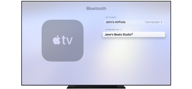 كيفية إقران AirPods مع Apple TV