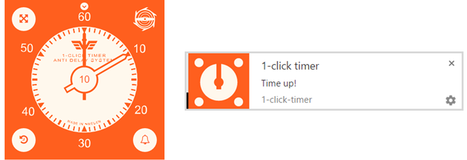 1clicktimer تطبيق مؤقت بالكروم