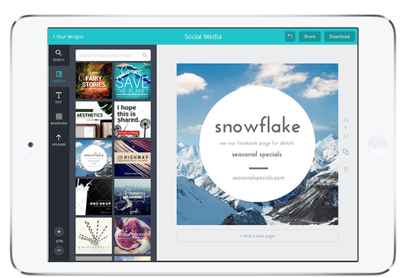 تطبيق Canva iPad | صمم باستخدام تطبيق Canva iPad Safari اليوم في الساعة 11 53 31 صباحًا