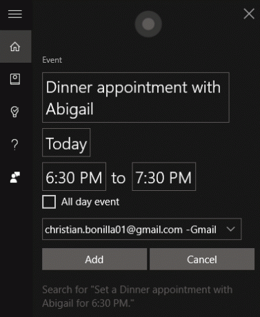 cortana_dinner_appointment