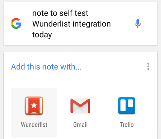 تكامل google-now-voice-wunderlist