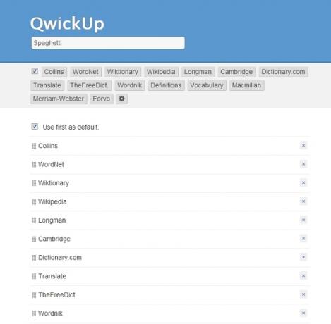 بعض المواقع المفيدة لمساعدتك في خيارات QwickUp الروتينية اليومية