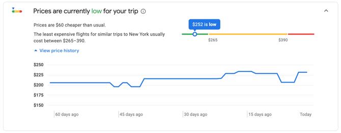 جوجل رحلات بأسعار منخفضة رحلتك