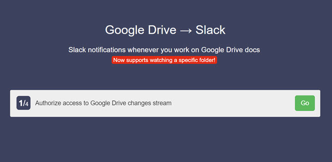 دمج Google Drive مع Slack
