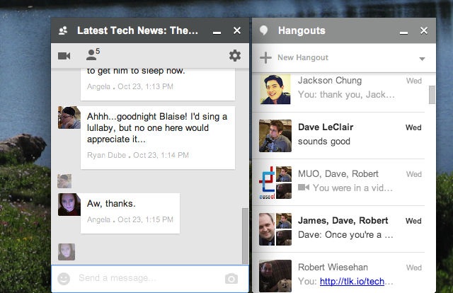 شخص ما جعل Google Hangouts أفضل على دردشة الفيديو الجماعية على Chrome