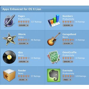 "التطبيقات المحسّنة لنظام التشغيل OS X Lion" تتلقى معاملة خاصة في متجر التطبيقات [News] lionappthumb