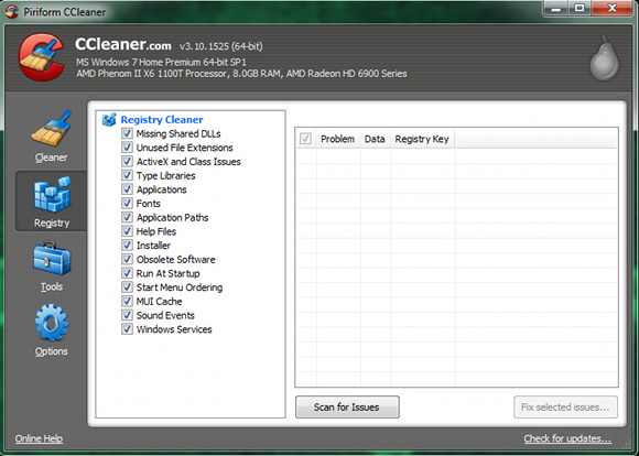 برنامج ccleaner