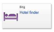 خرائط Bing - أصبح التخطيط لرحلات سيارتك أسهل بكثير. هل حقا. hotelfinder