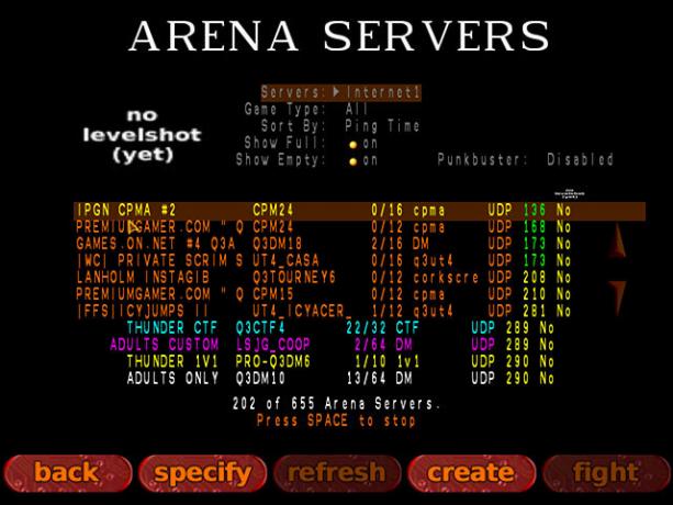 العب Quake III Arena على جهاز iPhone أو iPad مع خوادم Beben III beben