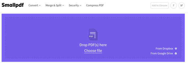 ملف PDF صغير