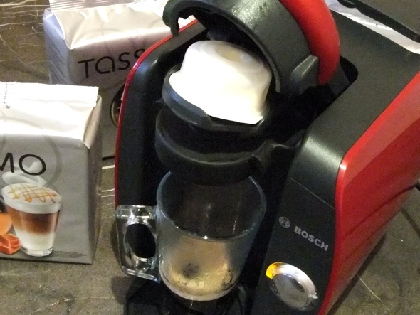 بوش tassimo استعراض آلة القهوة