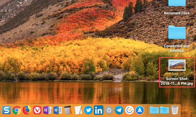 تغيير التنسيق الافتراضي لقطات الشاشة على Mac
