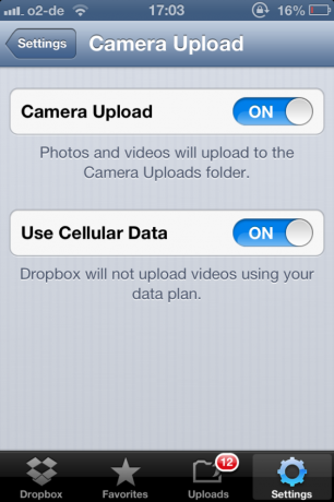 Dropbox - أحد التطبيقات التي يجب امتلاكها إذا كنت تمتلك iPhone Dropboxsettings2