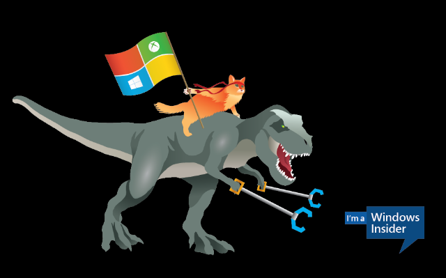 windows-ninja-cat-dinosaur