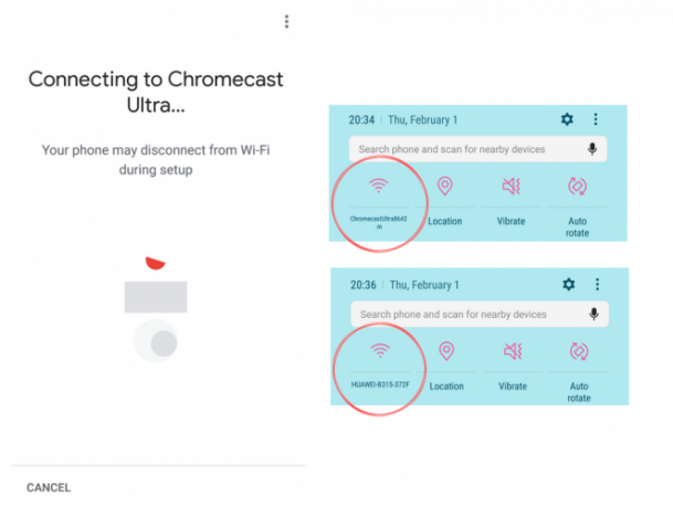 اتصال Chromecast