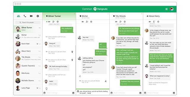 أماكن Hangout الرئيسية