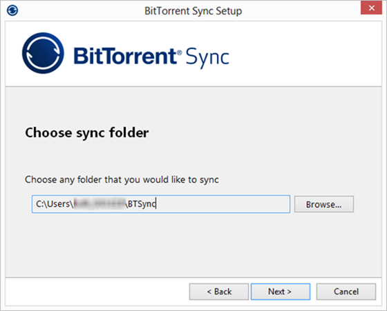 استعراض مزامنة bittorrent