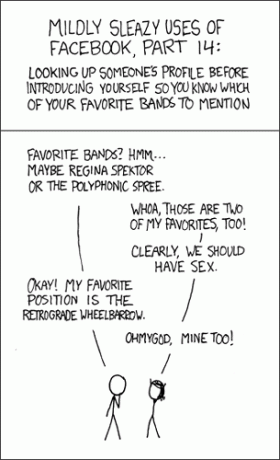 كم عدد الأصدقاء على Facebook أكثر من اللازم؟ [رأي] xkcd