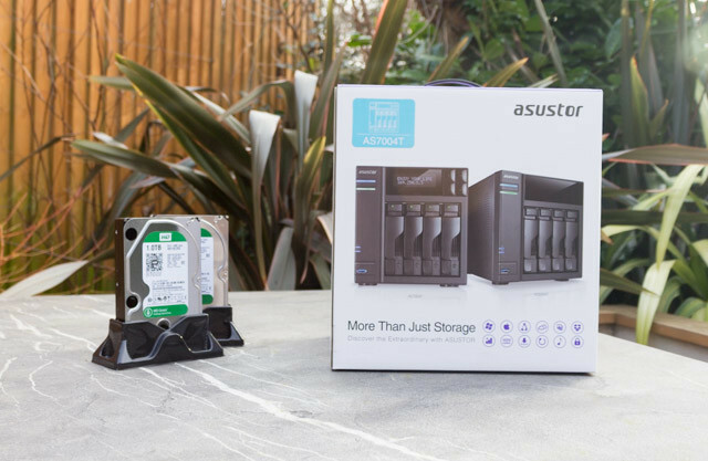 asustor as7004t ناس - صندوق ومحركات